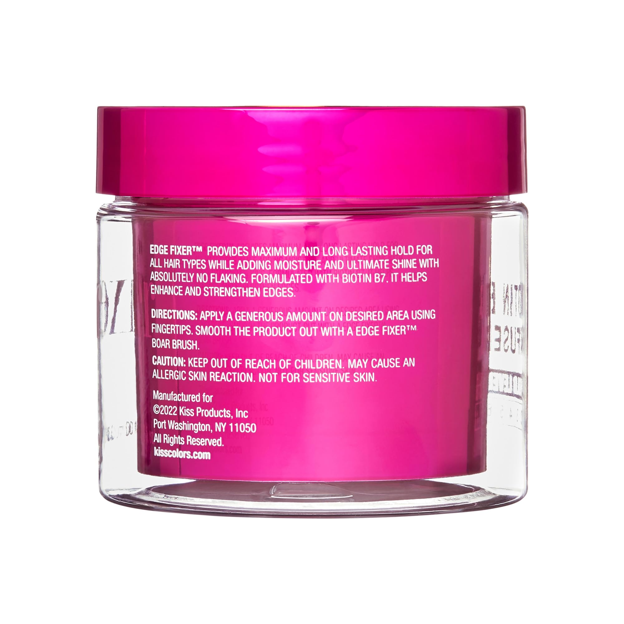Uso diario con estilo definido gracias a KISS Colors & Care Edge Fixer.