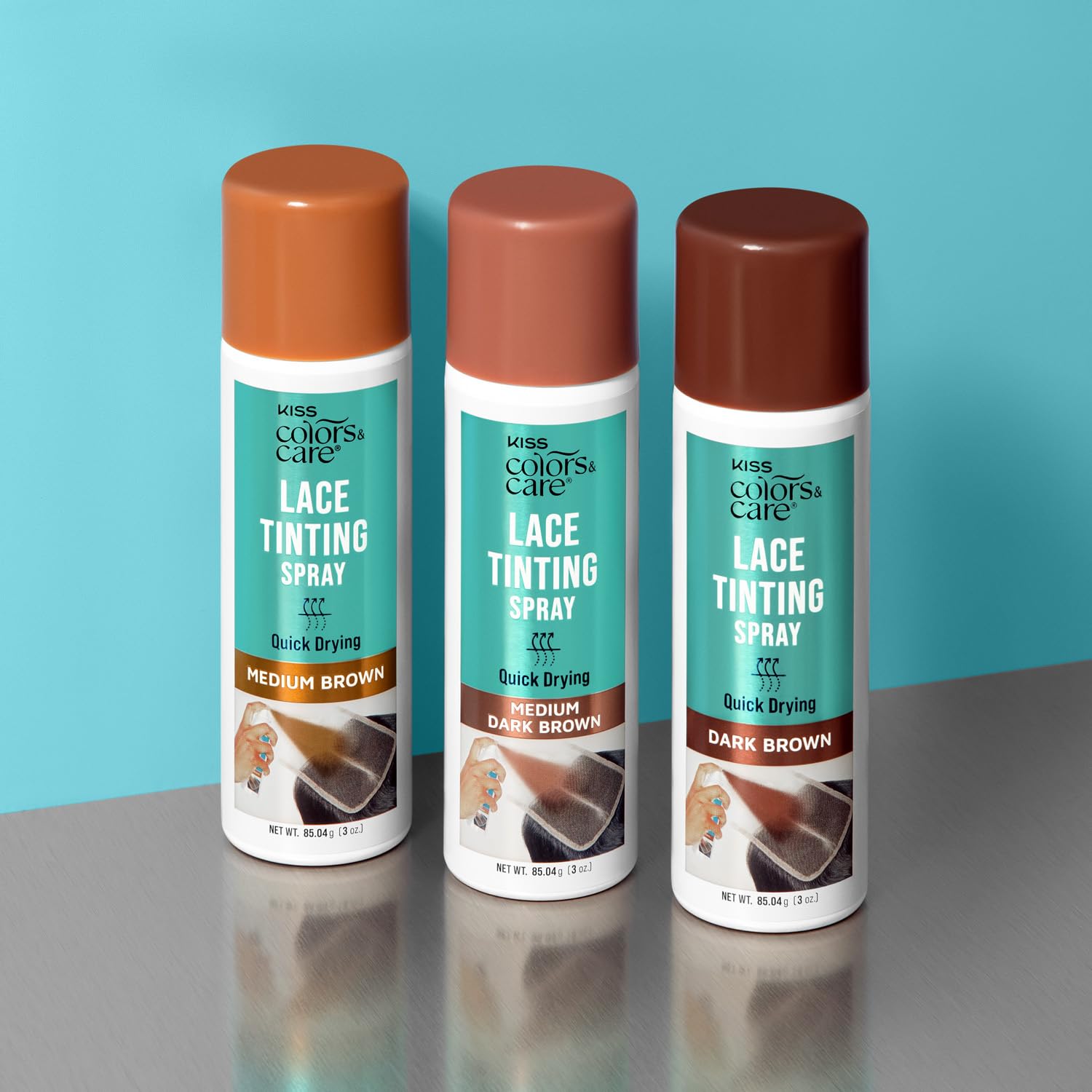 KISS Colors & Care wash-out easily with shampoo demonstration