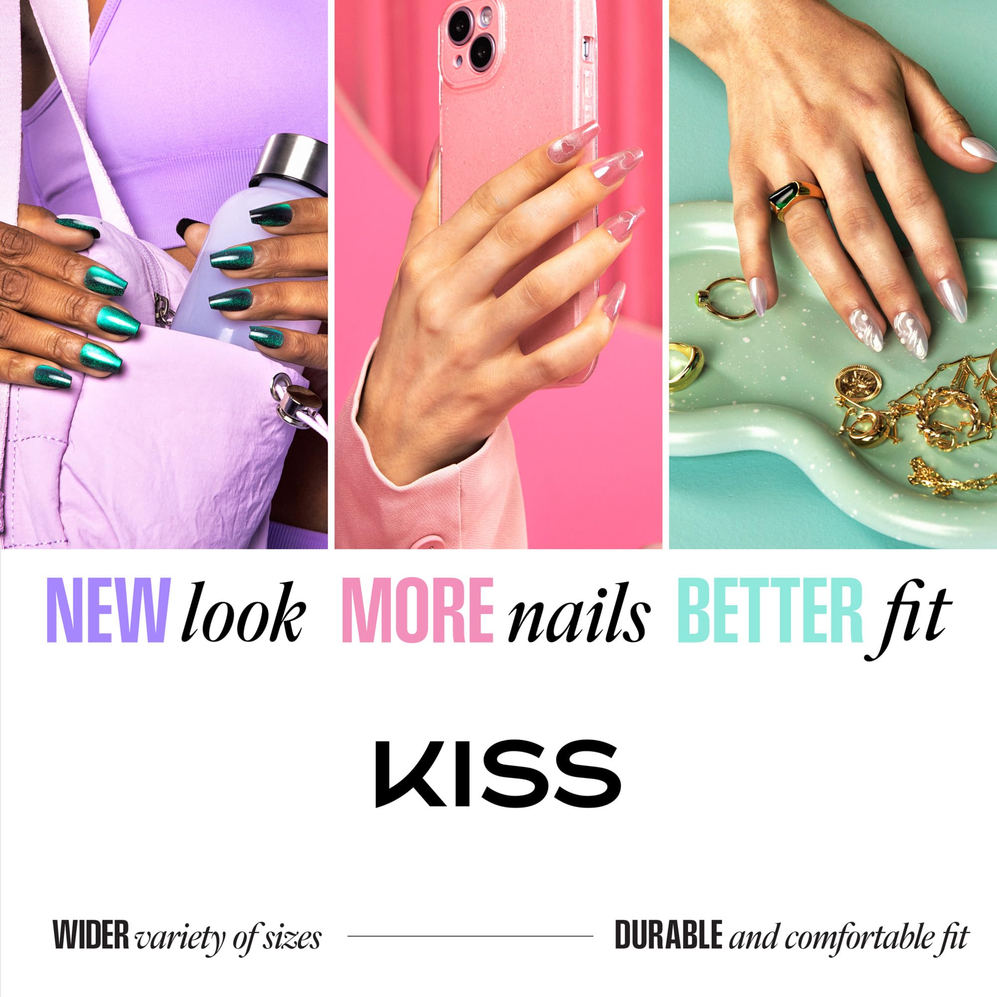 KISS CORE mini file for on-the-go shaping and smoothing