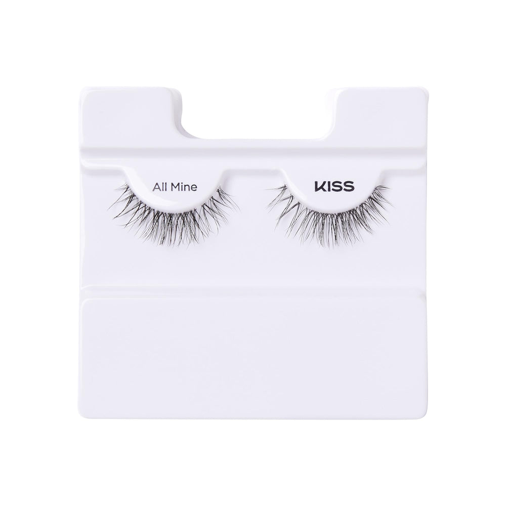 KISS Easy-application lashes designed to pair with adhesive.