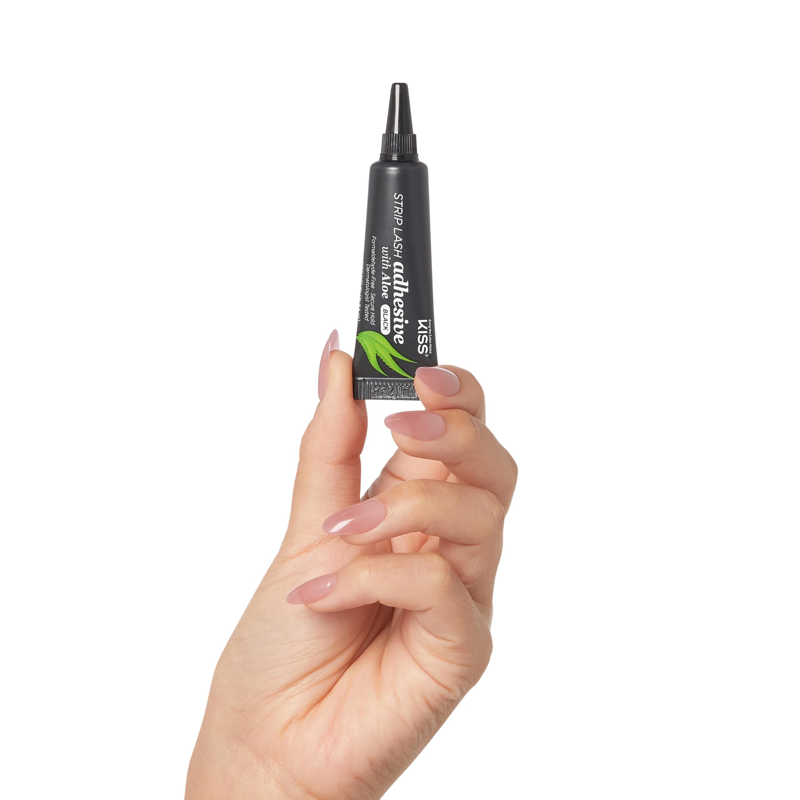 KISS formaldehyde-free lash adhesive highlights strong yet gentle hold