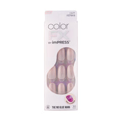 KISS Impress Color FX uñas medias para un look natural y equilibrado