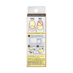 KISS imPRESS kit completo 30 uñas en tallas variadas