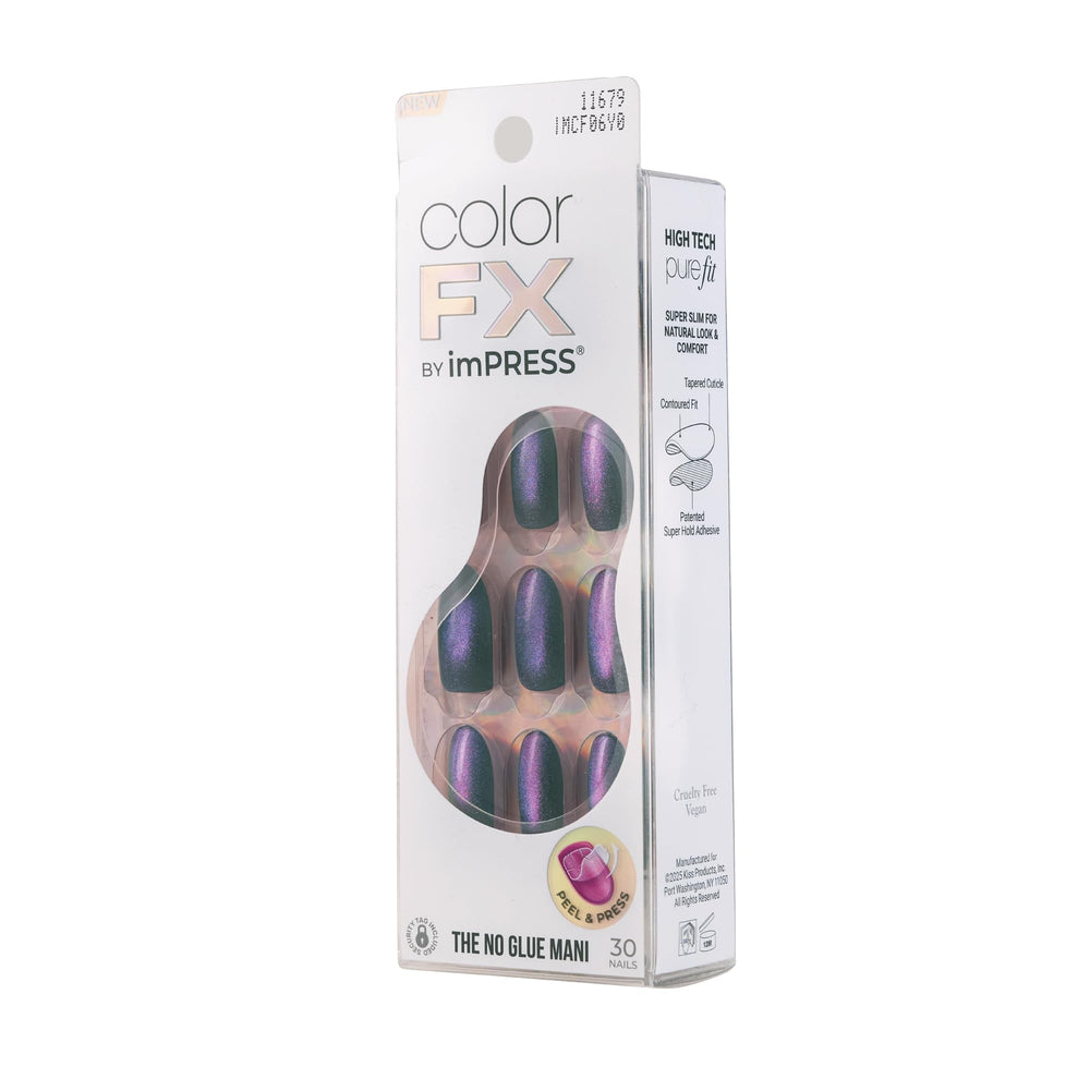 KISS imPRESS nails offer long hold for days of wear