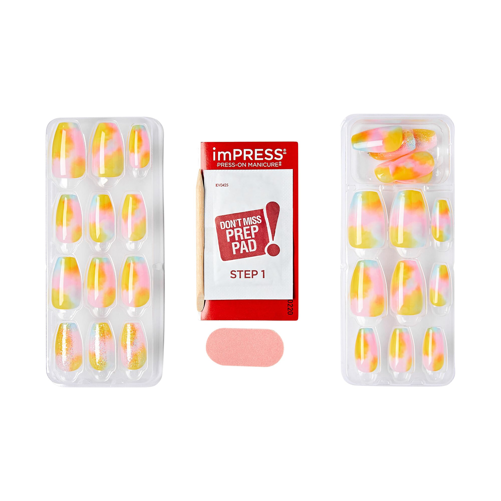 KISS imPRESS Candy Syrup ofrece adherencia duradera e impermeable.
