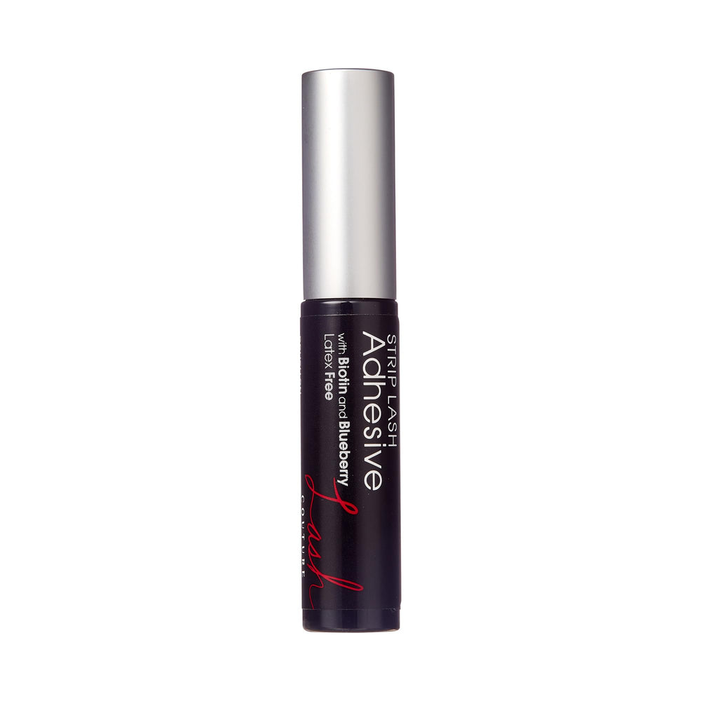 KISS Lash Couture black formula glue creates seamless lash lines.