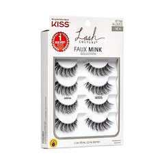 KISS Lash Couture Jubilee 10mm ultrafine lashes highlighting natural, lightweight volume