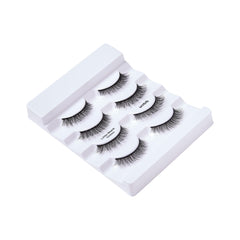 Application-ready KISS Little Black Dress lashes 12mm for easy wear