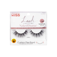 KISS Lash Couture Naked Drama Chiffon closeup shows soft fluffy volume