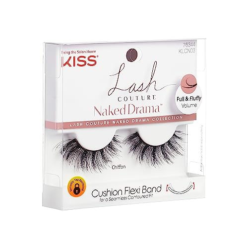 KISS Lash Couture Naked Drama Chiffon cushion band hugs the lash line