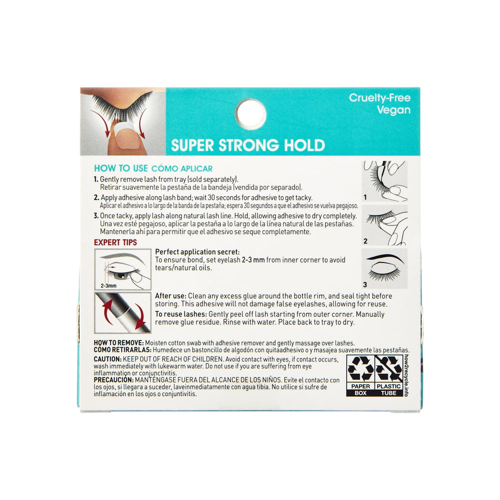 KISS Lash Couture packaging with included lash adhesive for simple at-home sets.