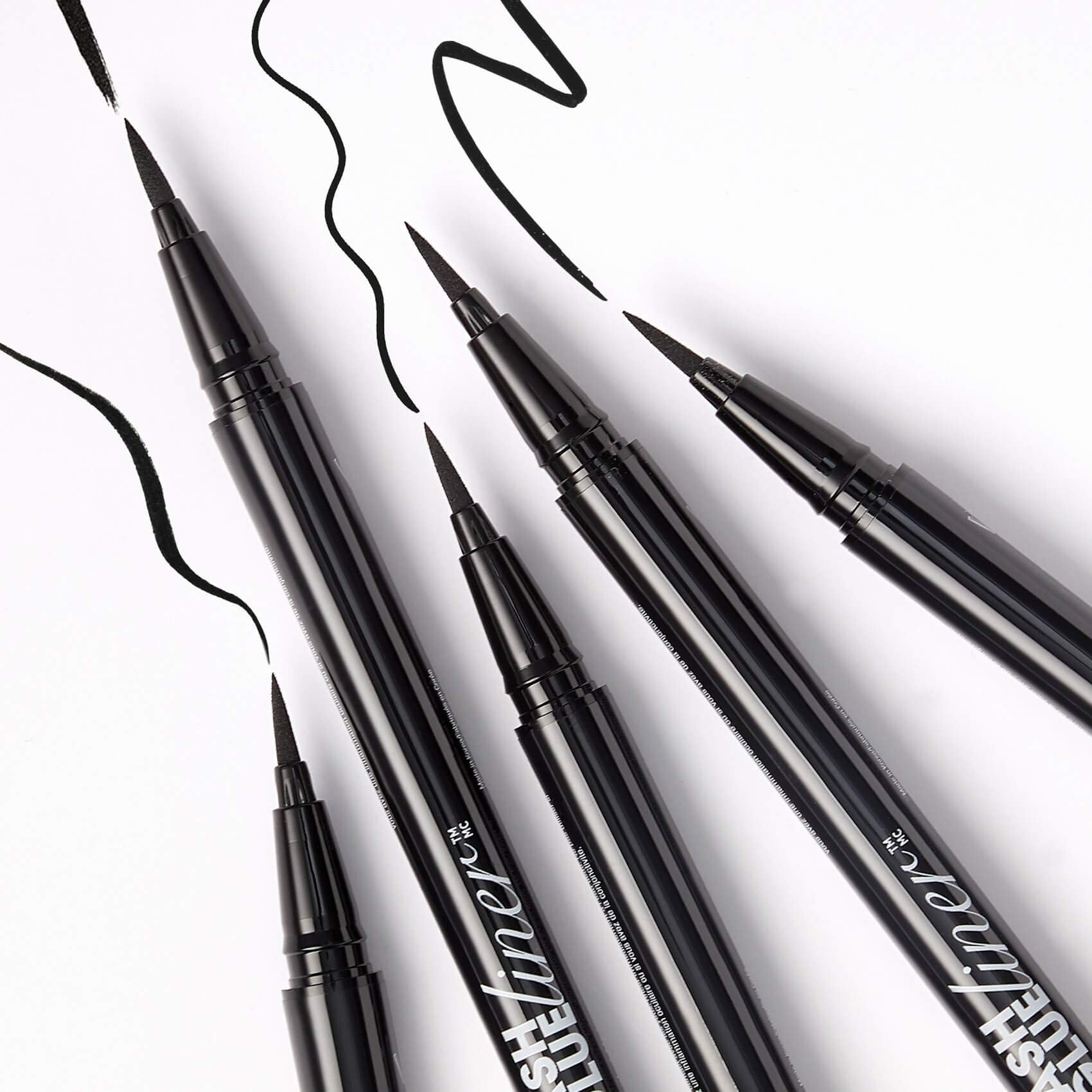 KISS Lash GLUEliner dries to a comfortable matte seal on the lash line.