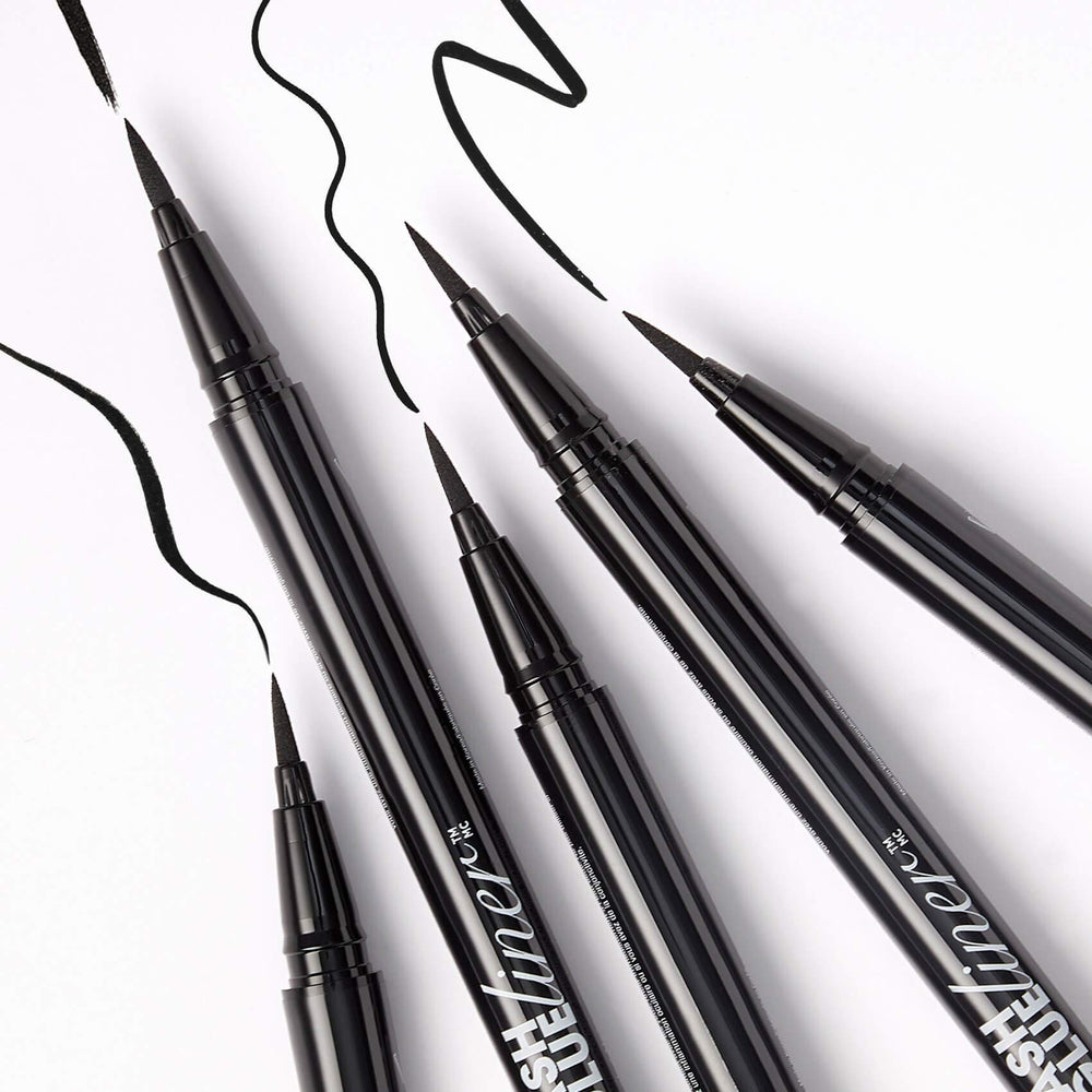 KISS Lash GLUEliner dries to a comfortable matte seal on the lash line.