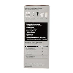 KISS Bleach Powder Lightener designed for strong lift on dark hair.