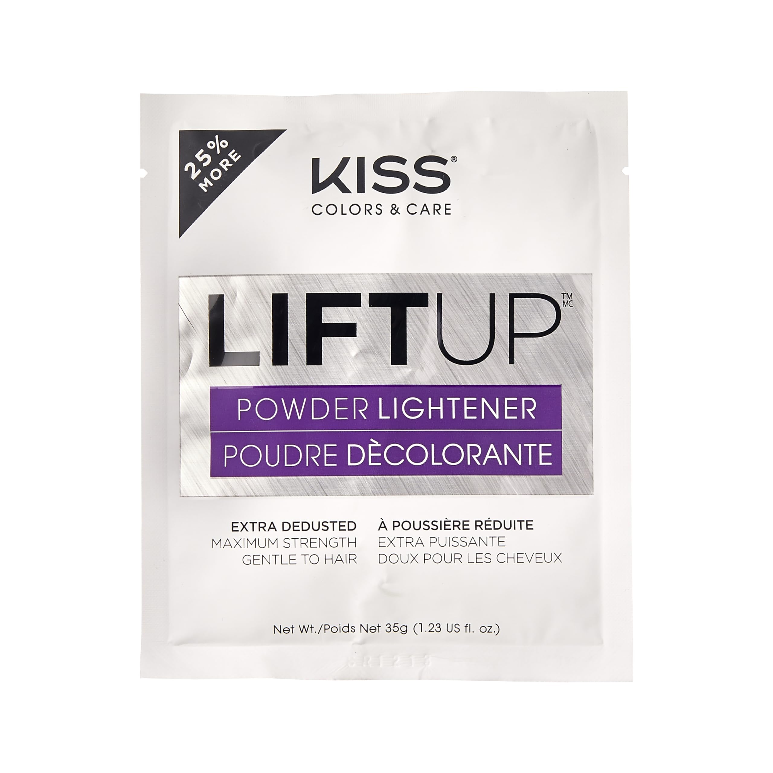 KISS Icy Silver Toner bottle for cooling toning.