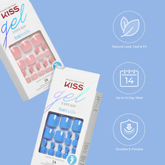KISS lima para uñas pequeña para dar forma deseada