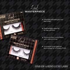 Long tapered technology provides natural blend with lashes