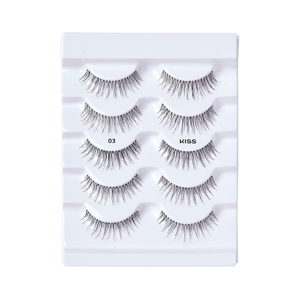KISS Looks So Natural 03 classroom-ready lashes for back-to-school looks.