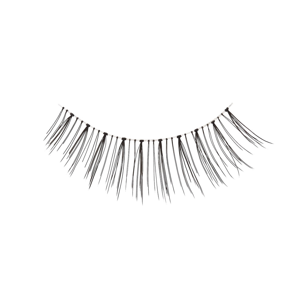 KISS Looks So Natural Sultry 12mm lashes compact packaging for travel.