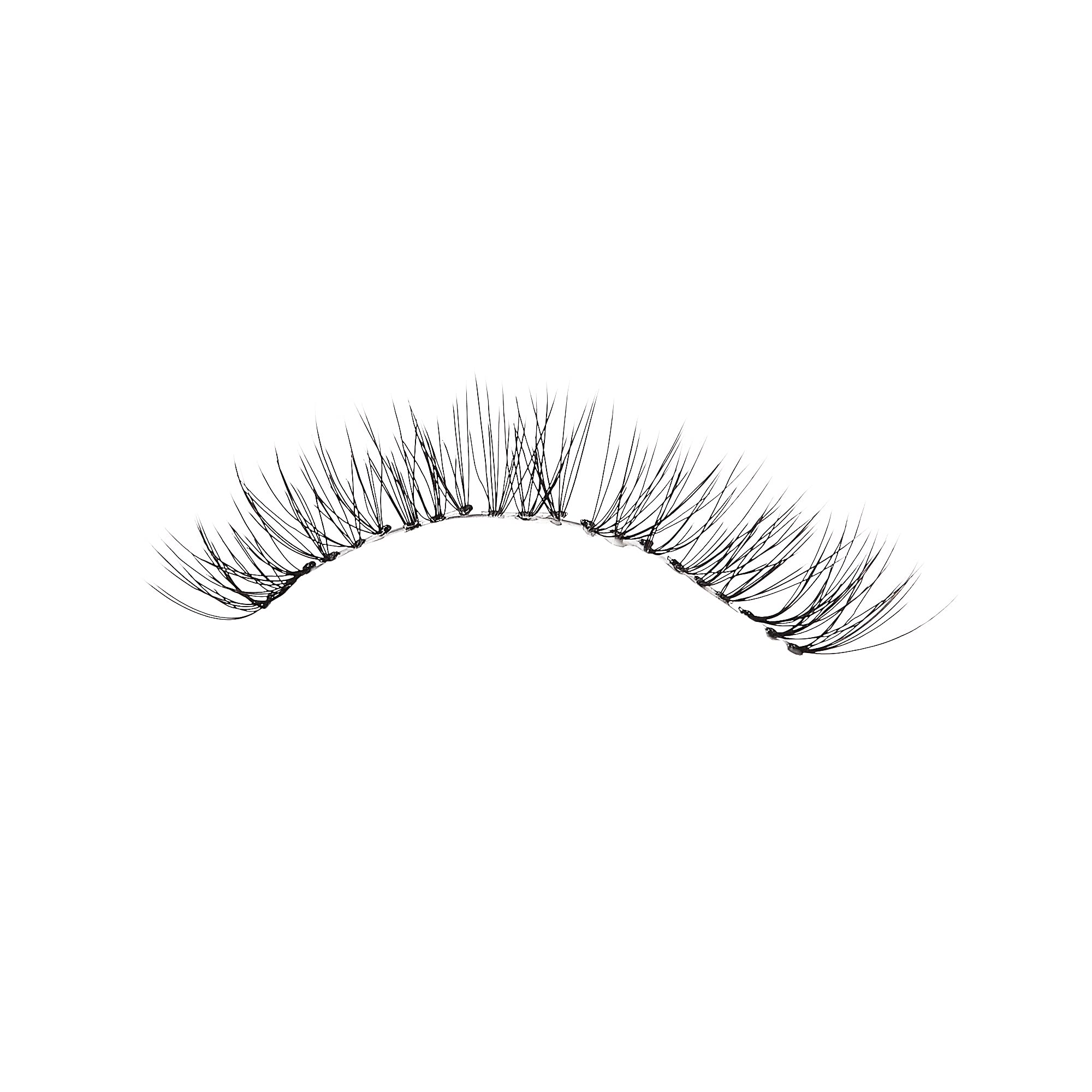 Cruelty-free design of KISS Looks So Natural Trio Lashes for ethical beauty.