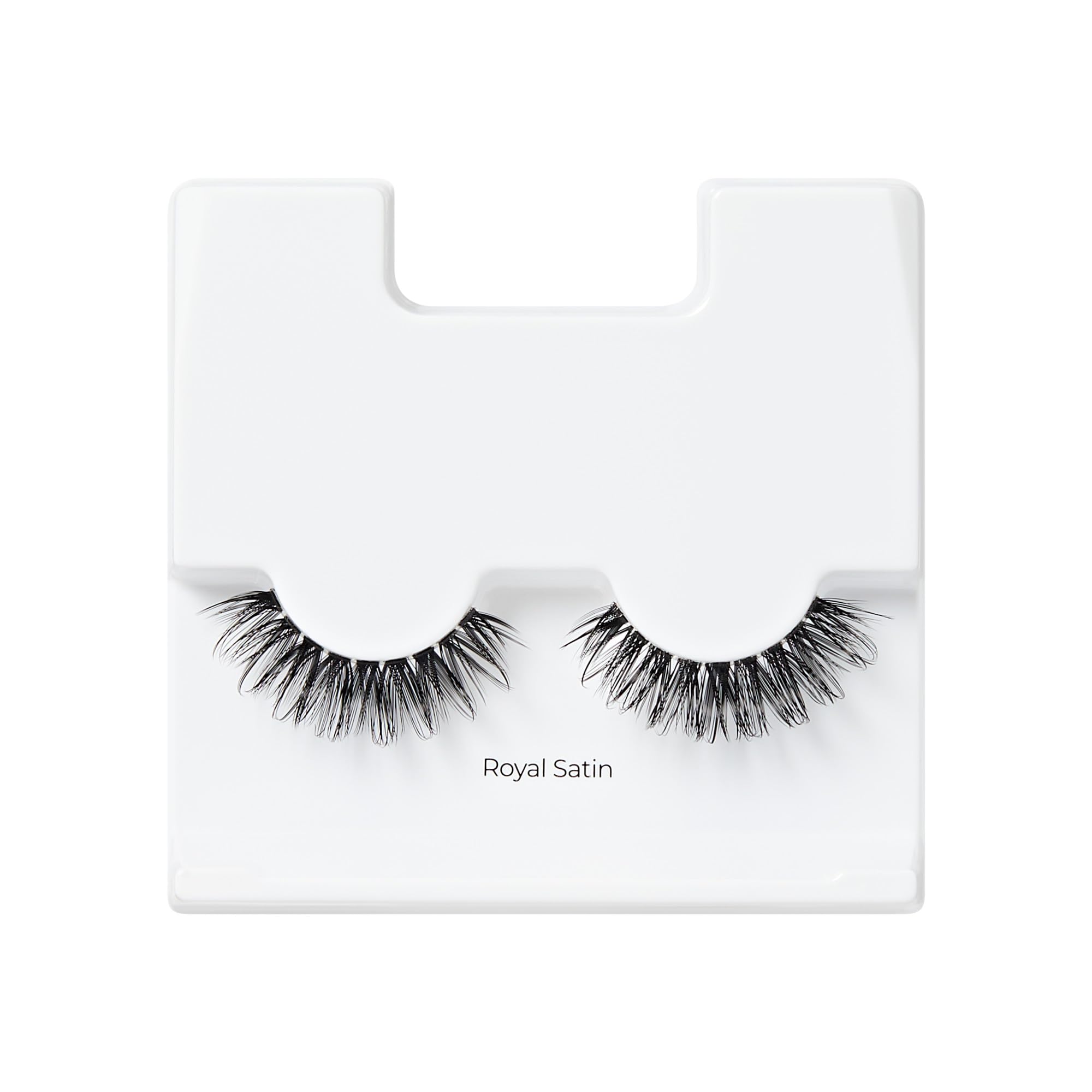KISS LuXtensions laser-cut lashes close-up with precise edges