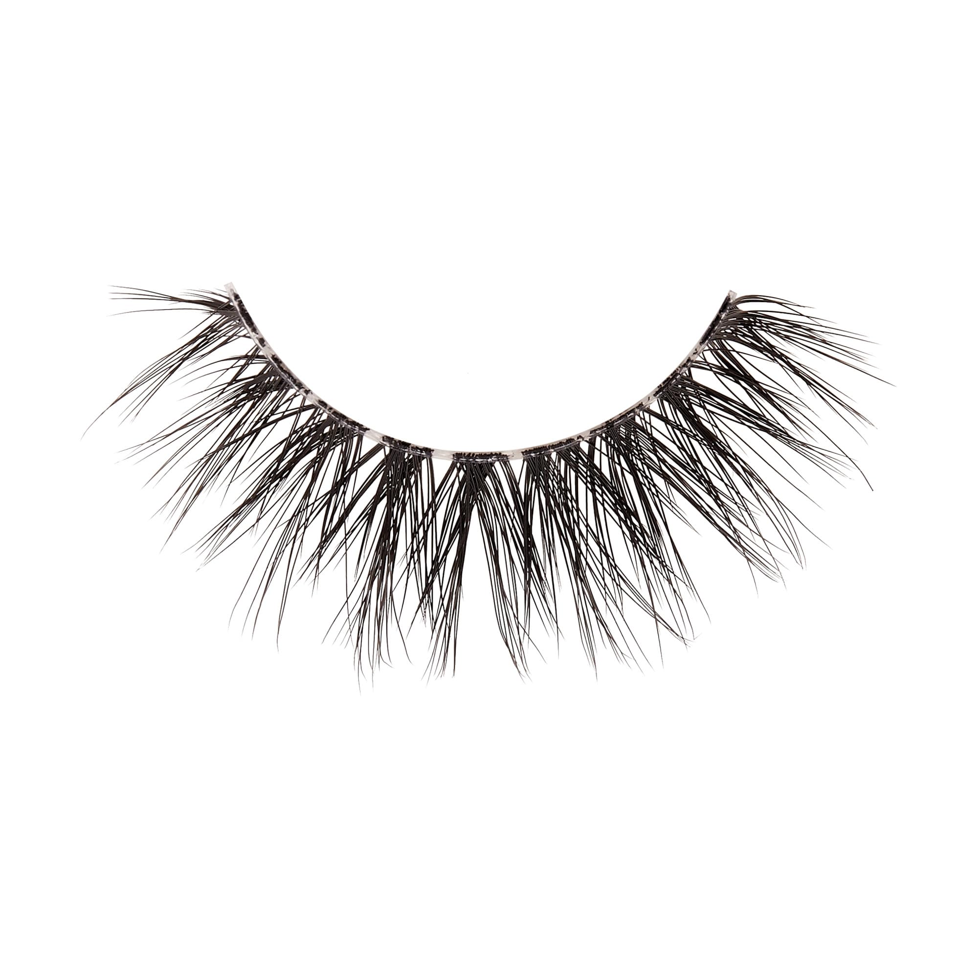 KISS LuXtensions reusable strip lashes in compact packaging