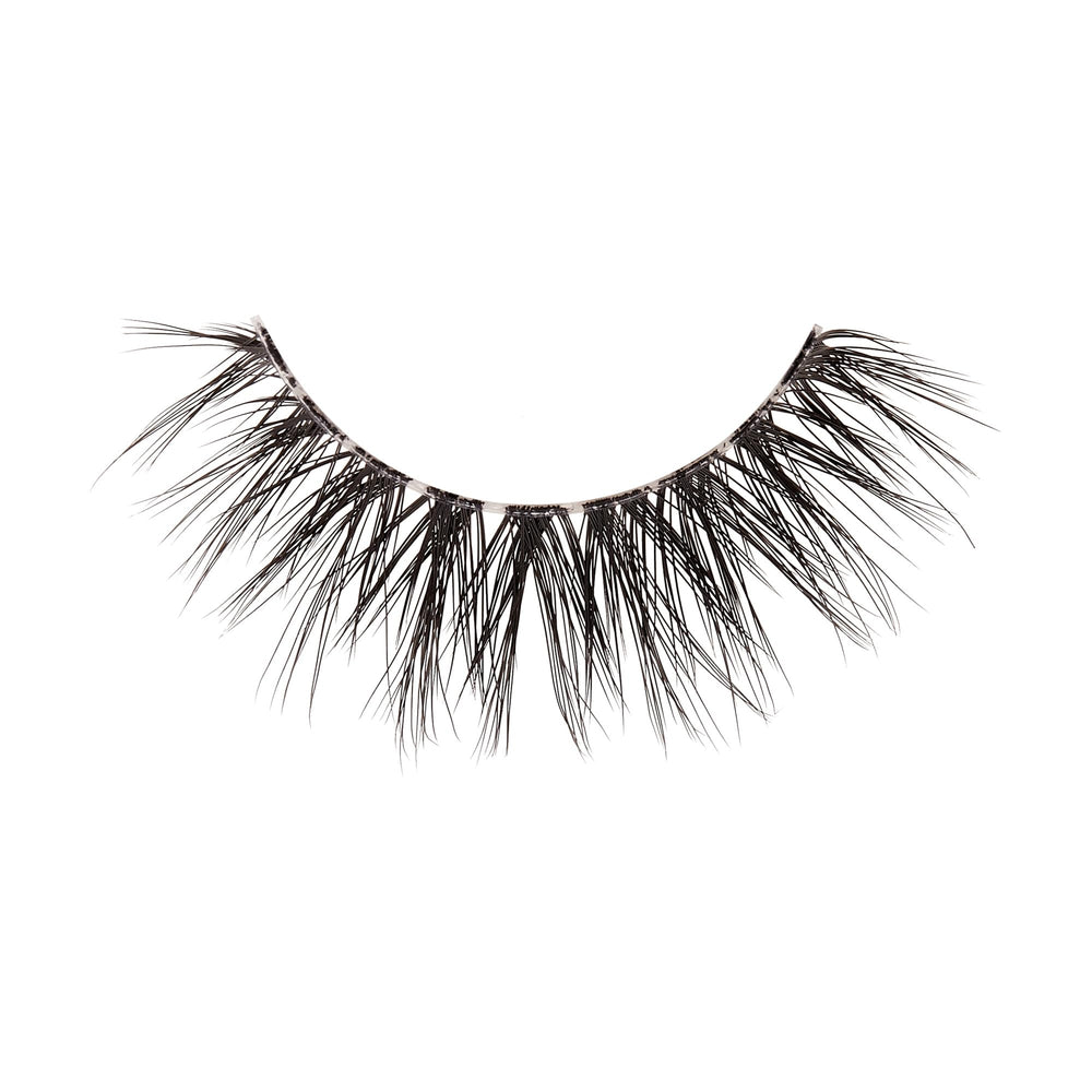 KISS LuXtensions reusable strip lashes in compact packaging