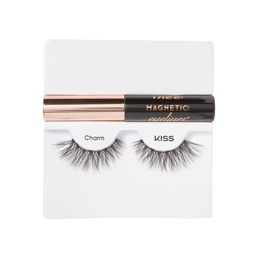 KISS Charm reusable lashes ready for multiple uses.