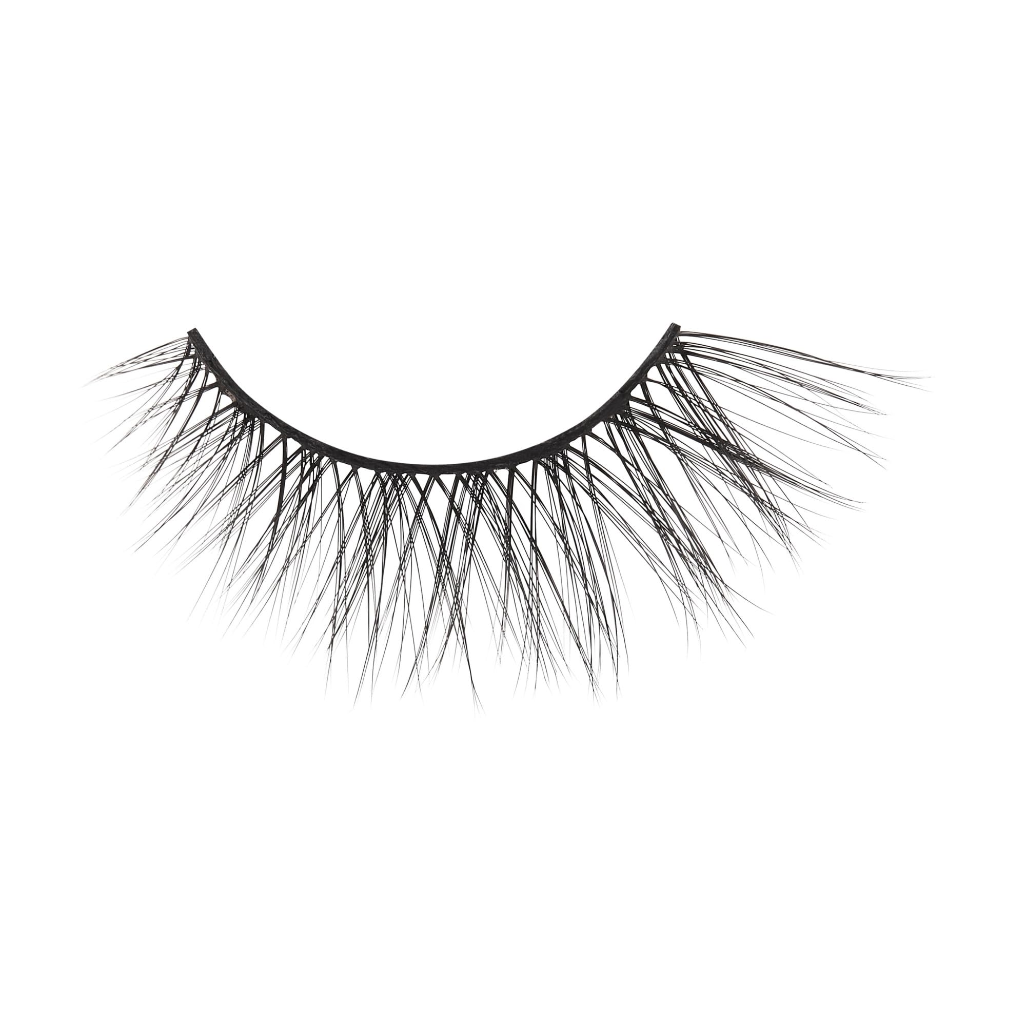 KISS Charm biotin-infused formula supports lash-friendly wear.