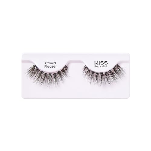 KISS magnetic lashes offer glue-free, easy lash enhancement.