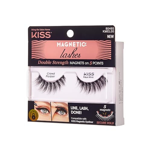 KISS Crowd Pleaser pair shown ready for quick daily lash enhancement.