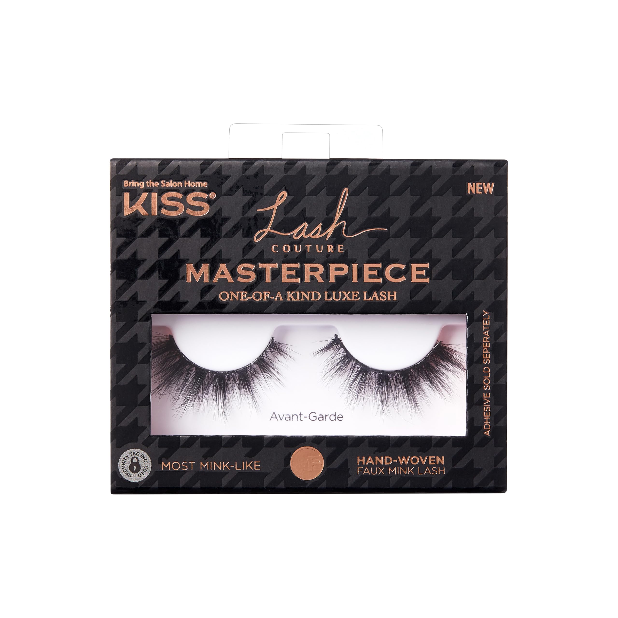 KISS Masterpiece Avant-Garde 12mm lashes for a bold, voluminous look