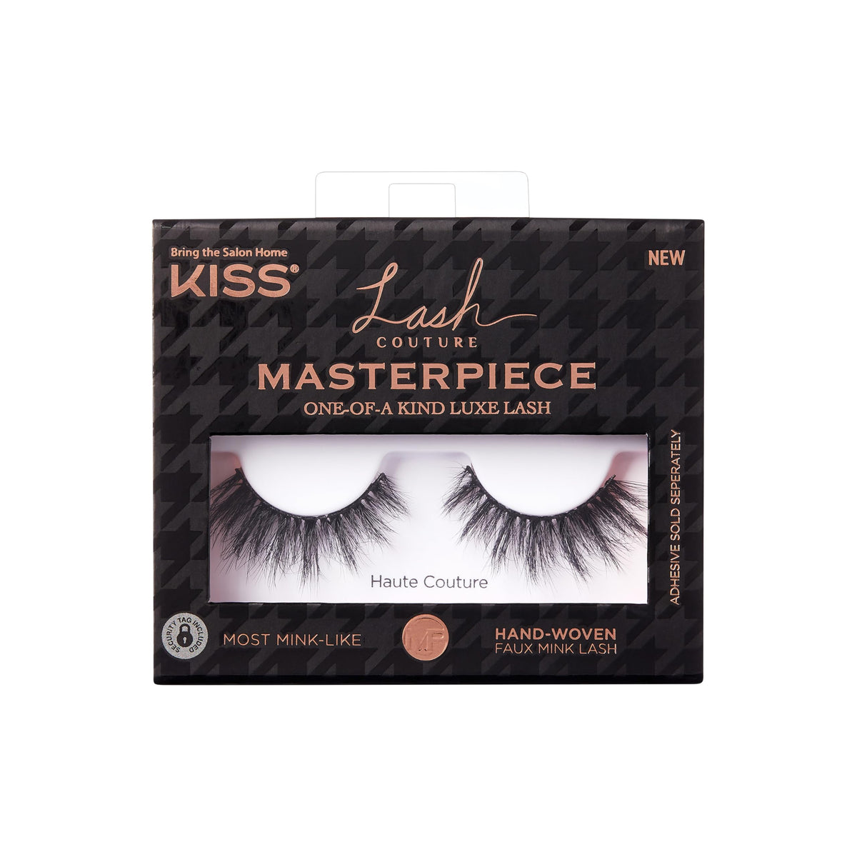 KISS Masterpiece Haute Couture 16mm lashes with dramatic length for a bold look