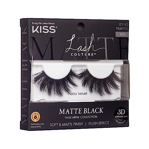 KISS Matte Black knot-free ultra-thin band ensures easy wear and comfort.