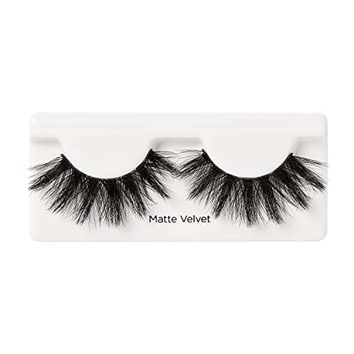 KISS Matte Velvet lashes designed for reusable beauty looks.