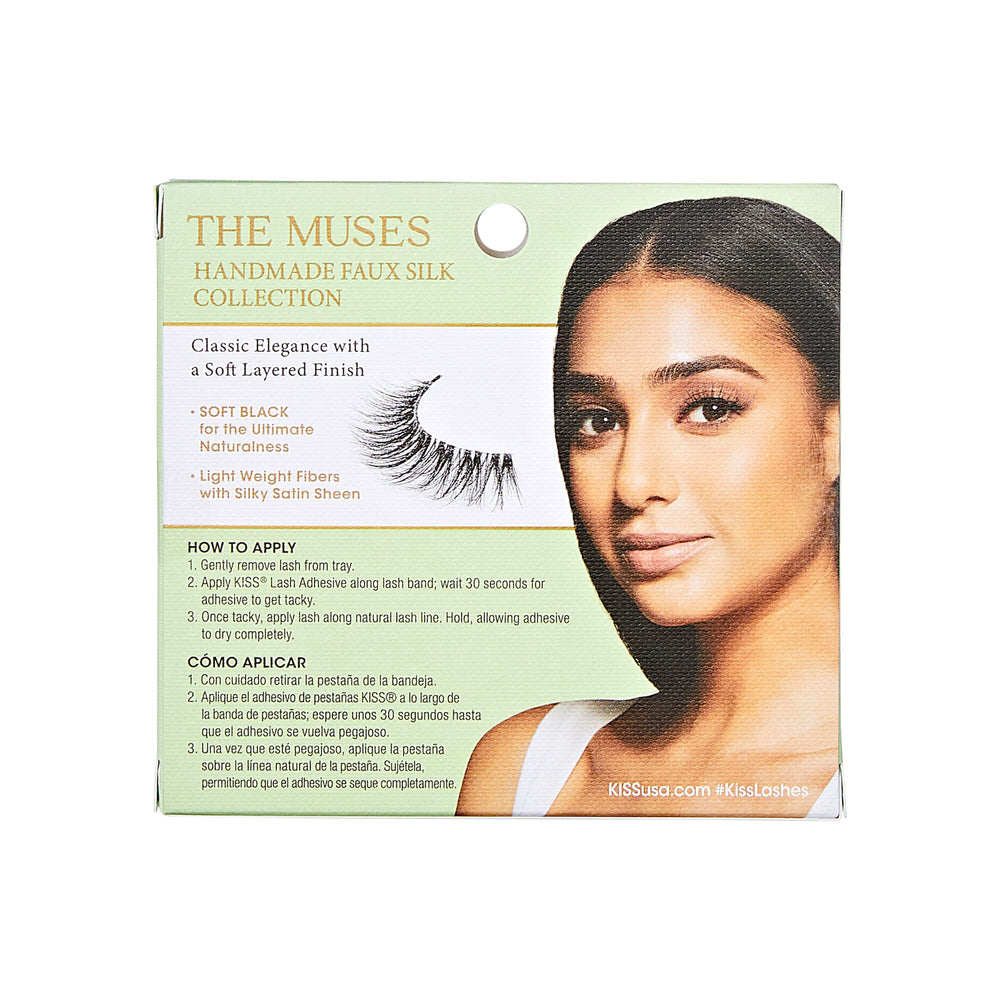 KISS Muses Legacy elegant lash clusters with textured dimension.