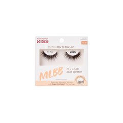KISS My Lash But Better So Real 12mm lash pair ready for everyday wear