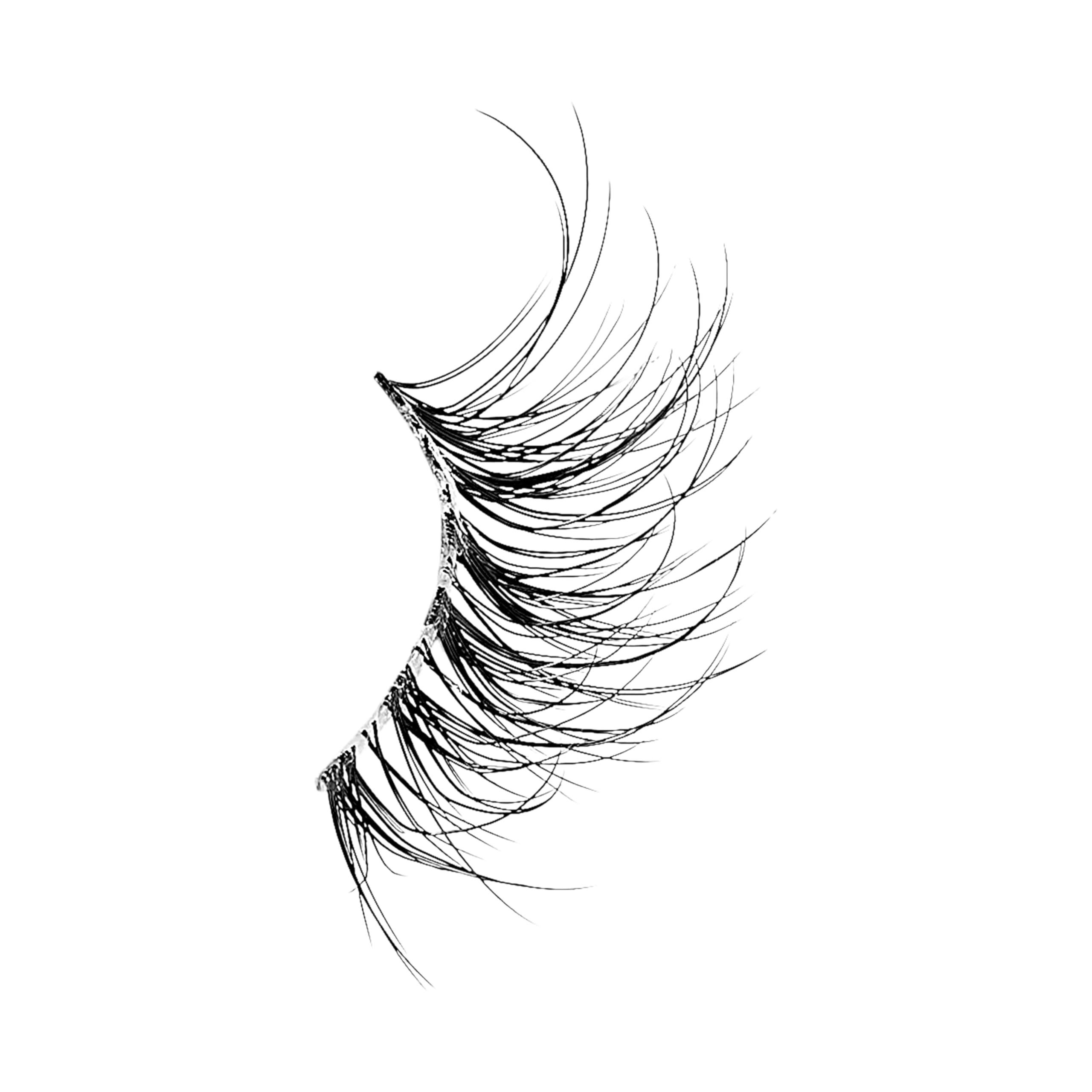 KISS invisible lash band applies for seamless blend and comfort.