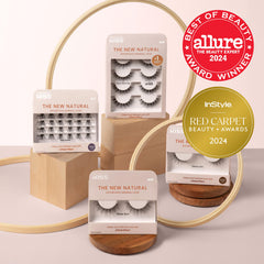 KISS The New Natural Freckles half lashes for targeted, subtle enhancement.
