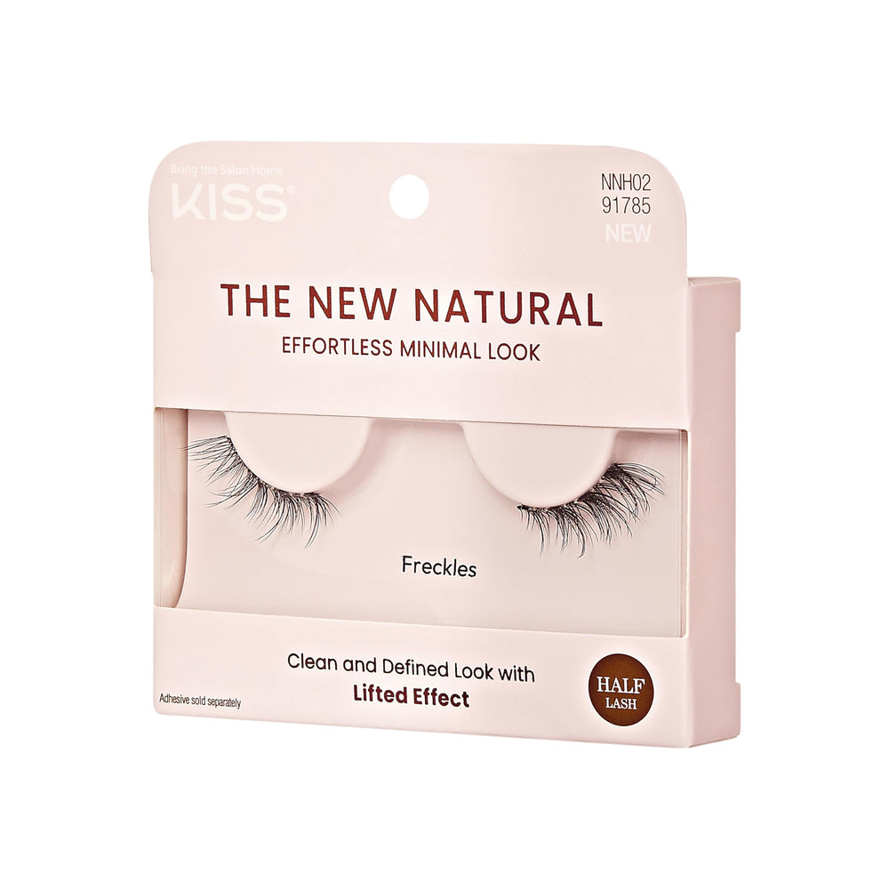 KISS The New Natural No-makeup look with a lift and definition.