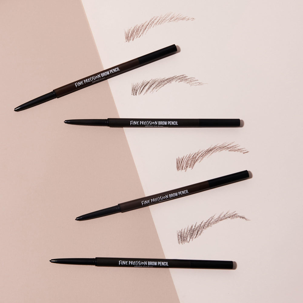 Creamy texture enables smooth, even strokes on brows with Kiss New York.