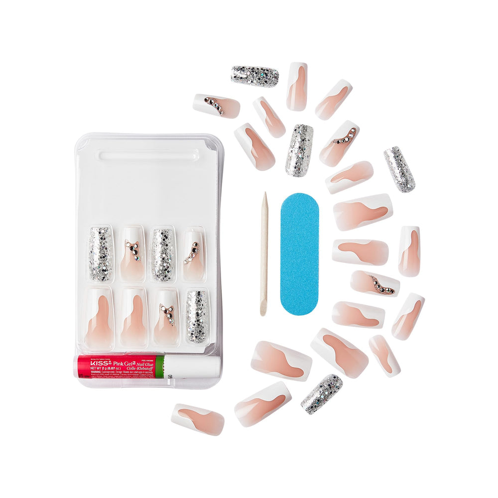 KISS New York manicure stick for clean edges during application.