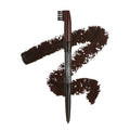 KISS NEW YORK Professional Brow Auto Pencil - Long-Lasting, Coconut Oil Infused (Dark Brown)