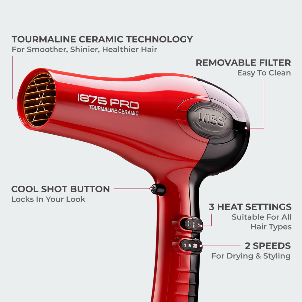 KISS removable filter cap simplifies cleaning and extends motor life.