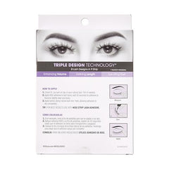 Kiss Split-Tip volume creates fluffy, full lashes