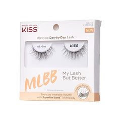 KISS Superfine band technology lash for seamless wear.