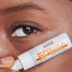 KISS SuperStick waterproof formula provides lasting hold without smudging.