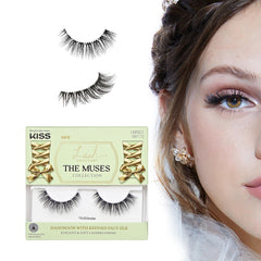 KISS The Muses Noblesse 12mm lash band close-up for a natural look.