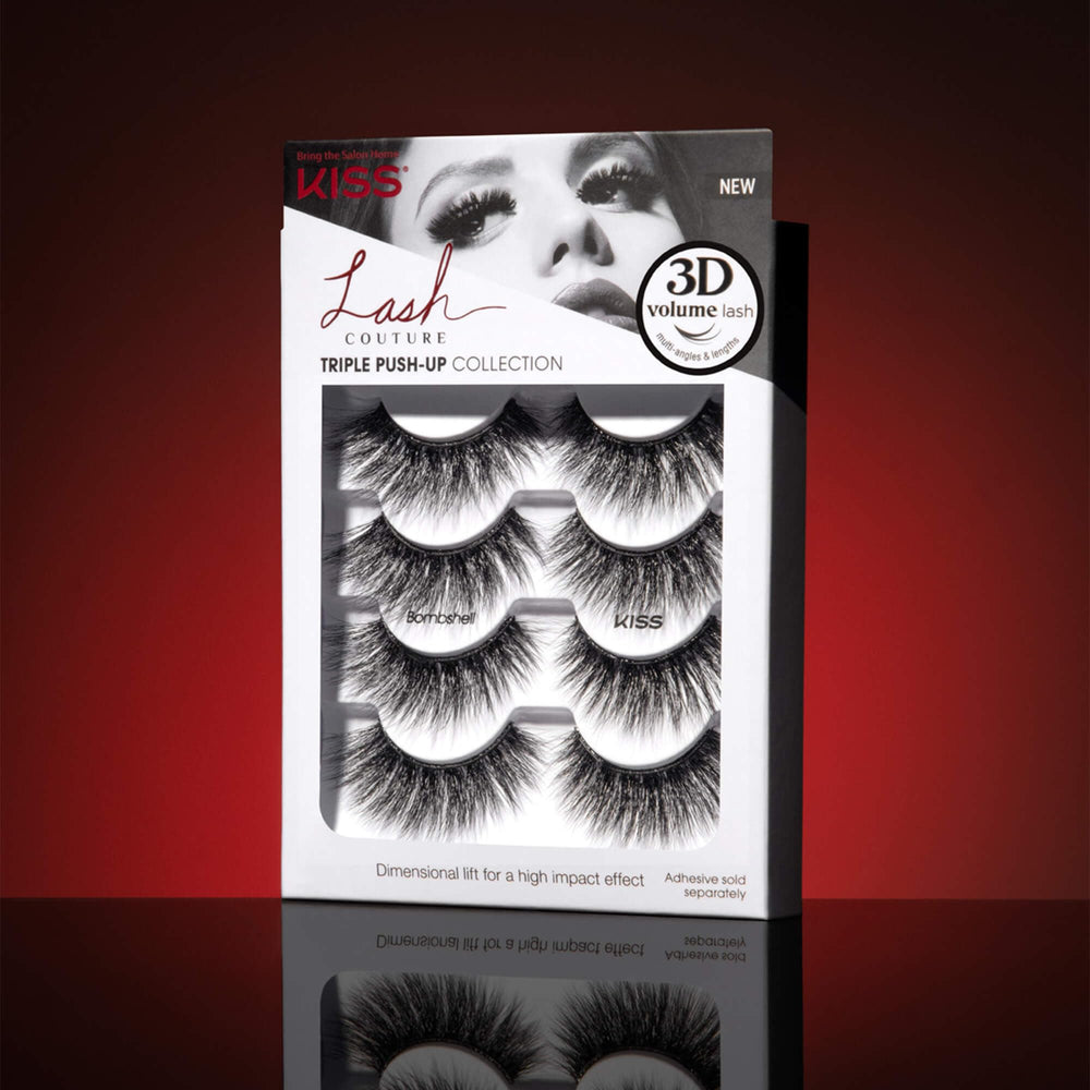 KISS Babydoll lashes ideal for versatile daily or evening looks.