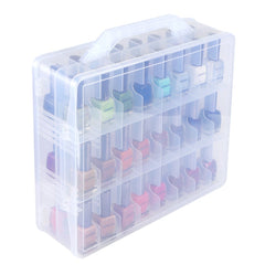 Kissbuty universal nail polish holder with 48 bottles for easy color selection